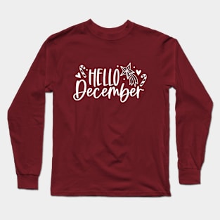 Hello December - Winter Vibes Long Sleeve T-Shirt